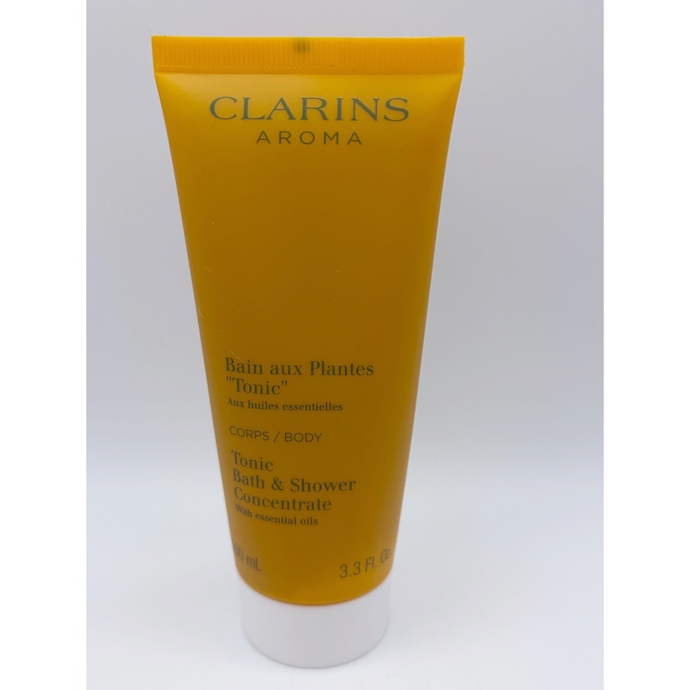 Clarins Aroma Tonic Bath and Shower Concentrate 100ml 3.3oz Essential Oils Body